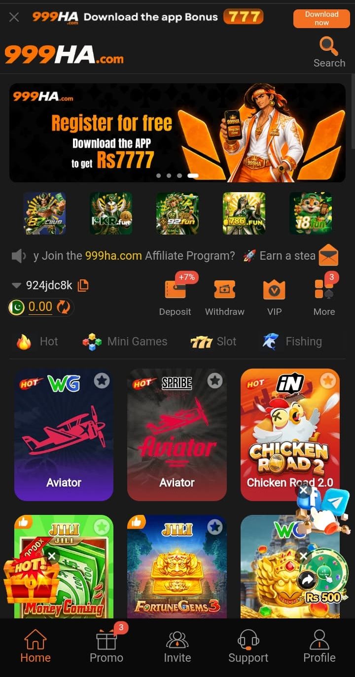 999HA Game brings a variety of gaming categories together, giving users different options to explore and enjoy from one mobile platform.